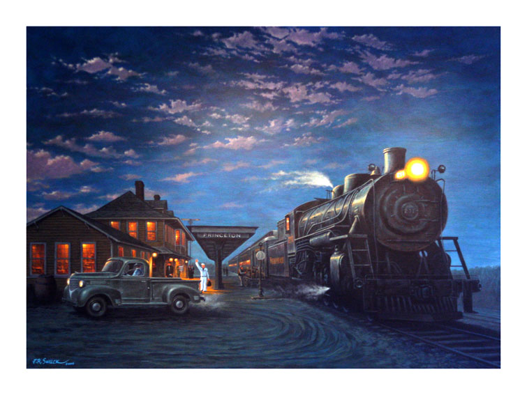 Railroad artwork